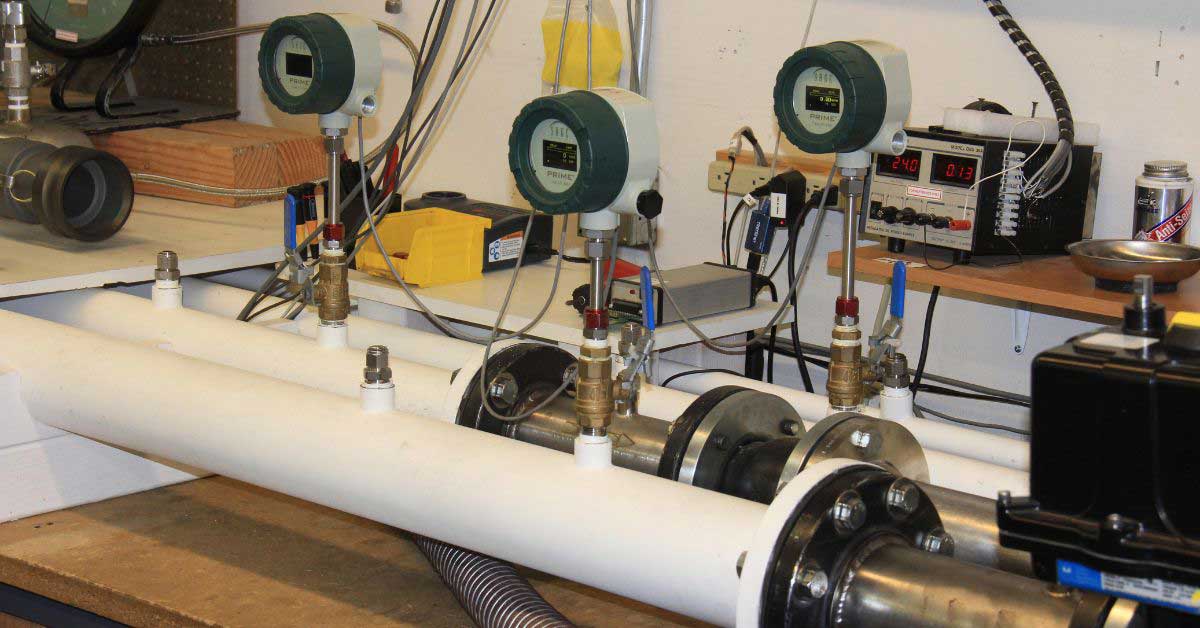 Thermal Mass Flow Meter Calibration | NIST Traceable Facility