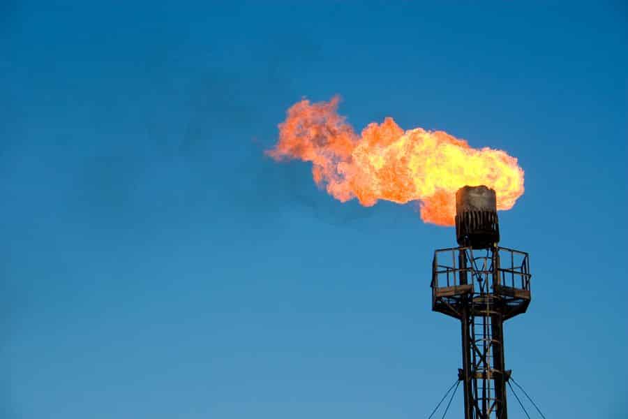 Flaring on Offshore Platforms and in Oil Extraction