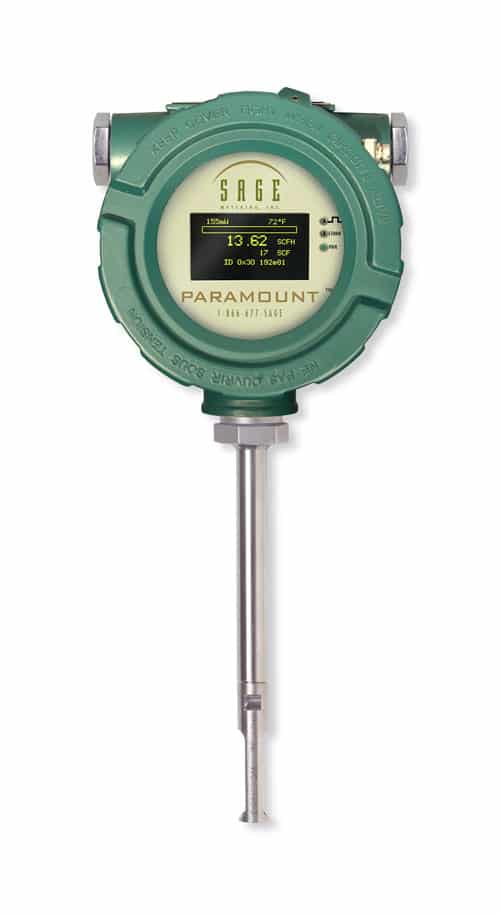 paramount thermal mass flow meter