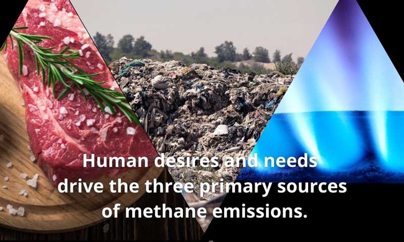 methane emission sources