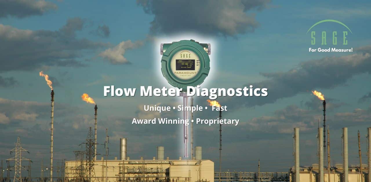 thermal mass flow meter diagnostics