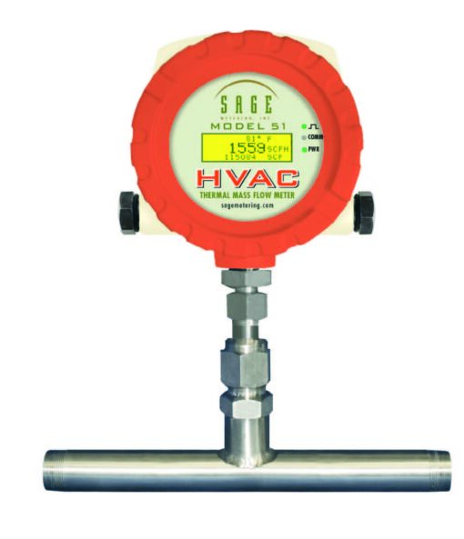 Sage Model 51 HVAC Thermal Mass Flow Meter